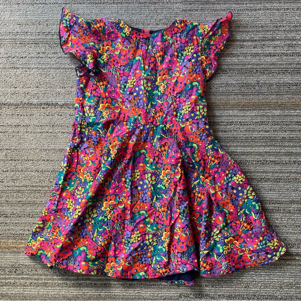 DU PAREIL AU MÊME Floral Dress and Flutter sleeve - 6